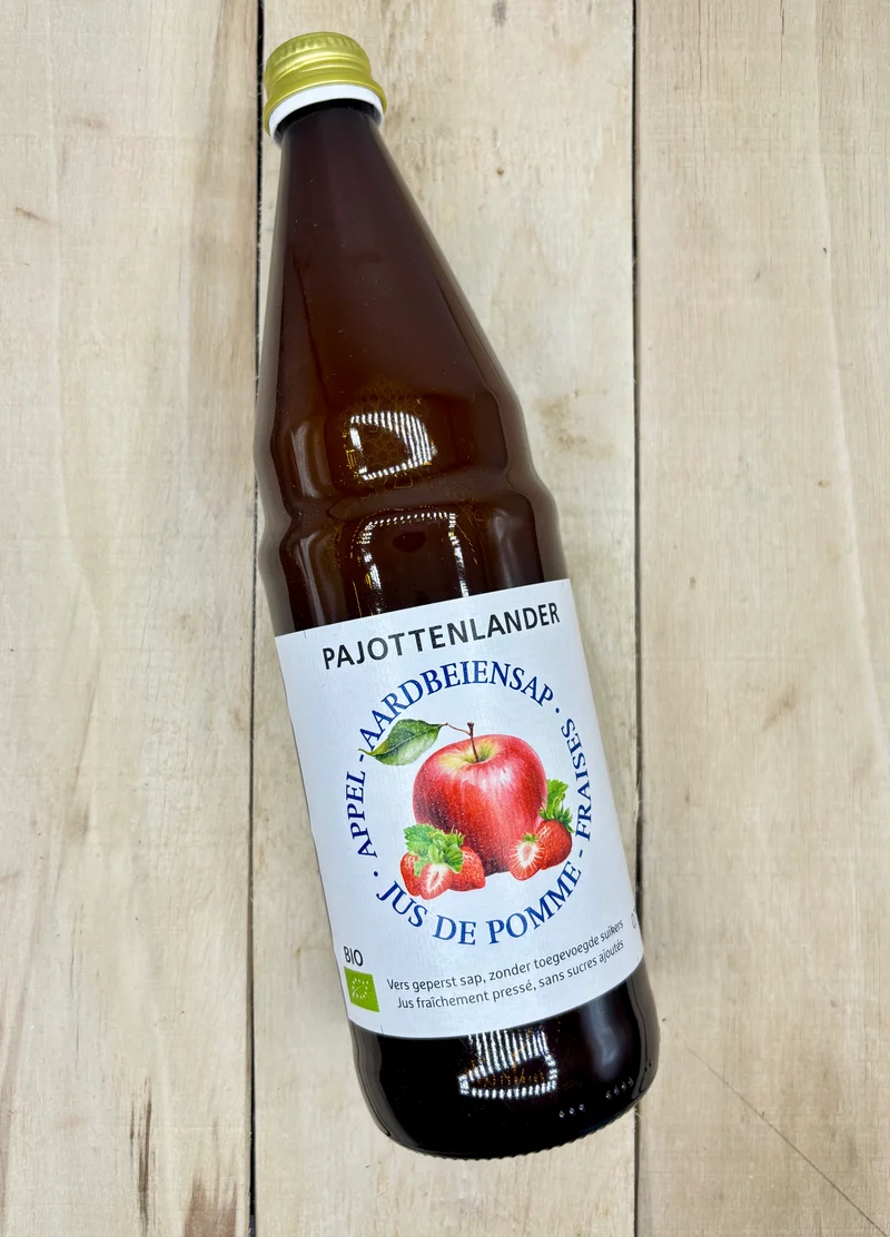 Jus de pomme/fraise 75cl +Consigne