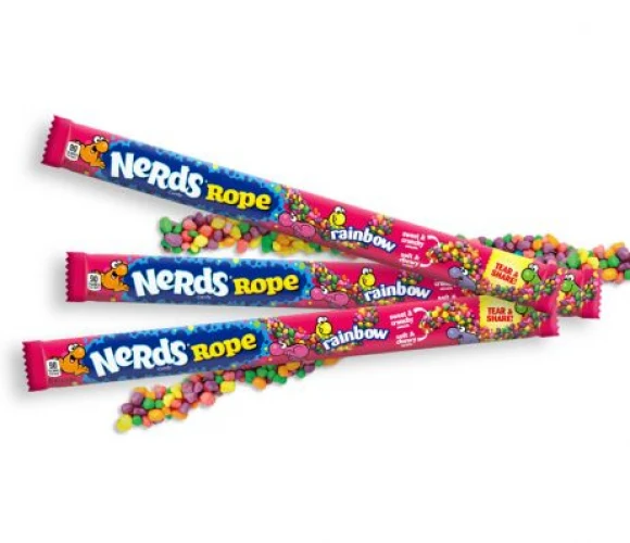Nerds Ropes Rainbow 26 gr
