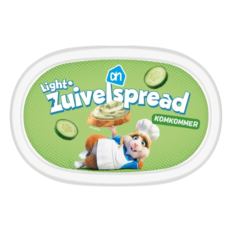 Hamsterchef Zuivelspread light komkommer