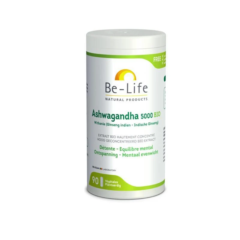 Be-Life ASHWAGANDHA 5000 BIO 90 gél **