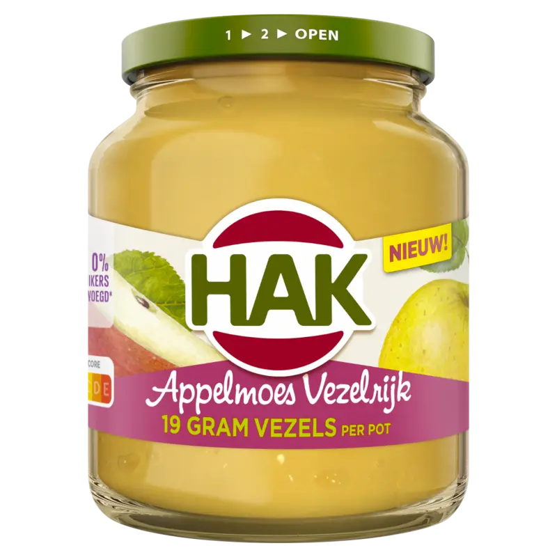 Hak Appelmoes vezelrijk