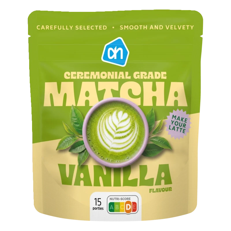 Ceremonial matcha vanille flavour