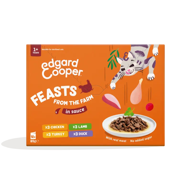 Edgard & Cooper Feasts from the farm in sauce