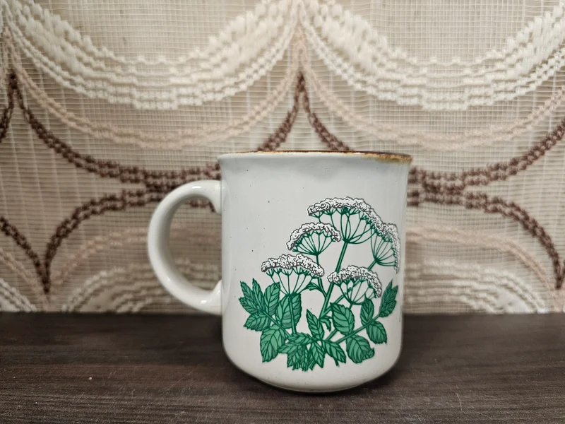Vintage Becel mok Pimpinella Magna – Made in England