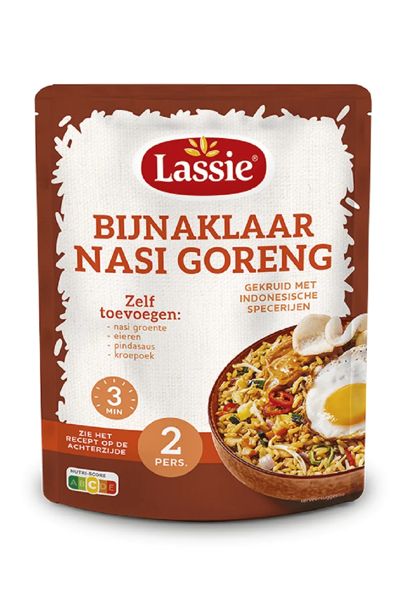 Lassie BijnaKlaar Nasi Goreng