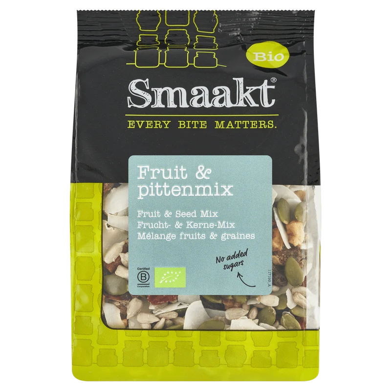 Smaakt Vruchten-pittenmix bio