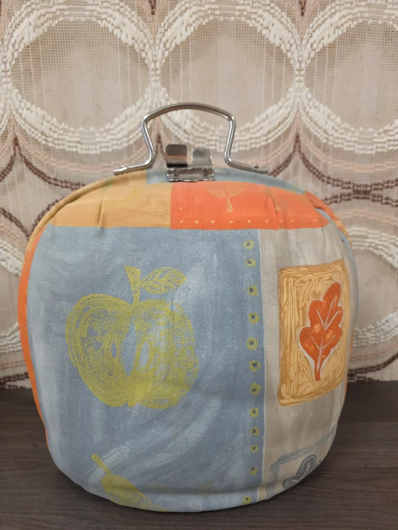 Vintage theebeurs met knip jaren 80