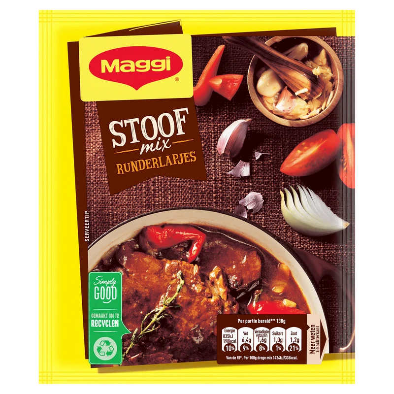 Maggi Stoofmix runderlapjes
