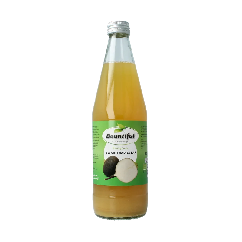 Bountiful Zwarte radijs sap bio 500 ml