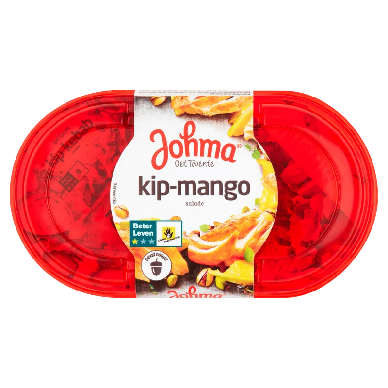 Johma Kip-mango pistachenootjessalade