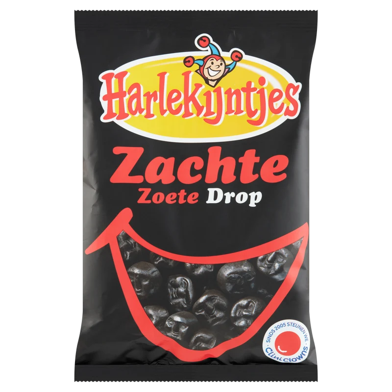 Harlekijntjes Zachte zoete drop