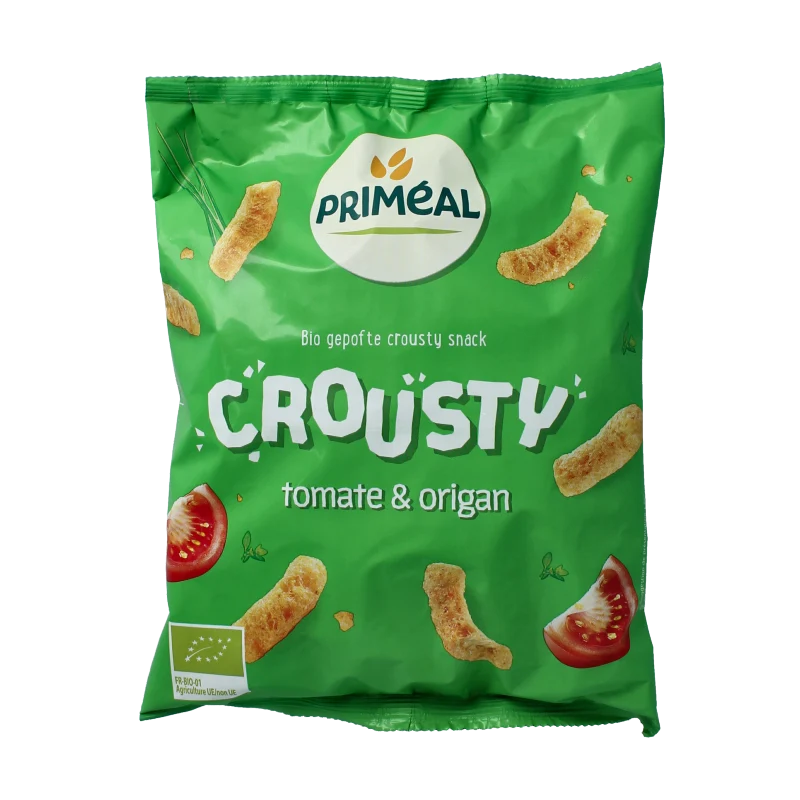 Primeal Chips tomaat & oregano bio 75 gram