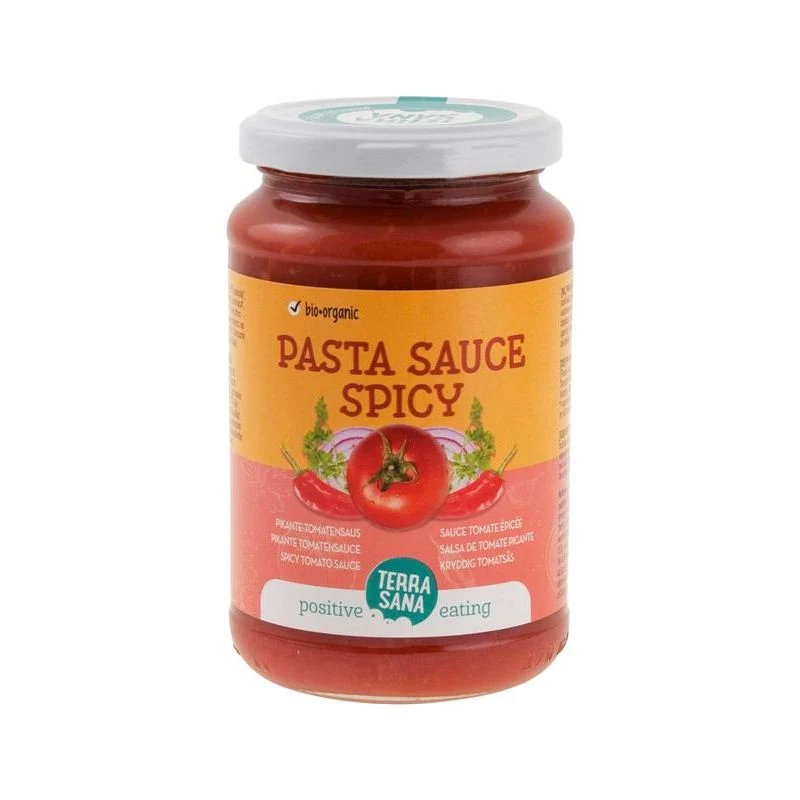 TerraSana Tomatensaus pikant bio 340 gram