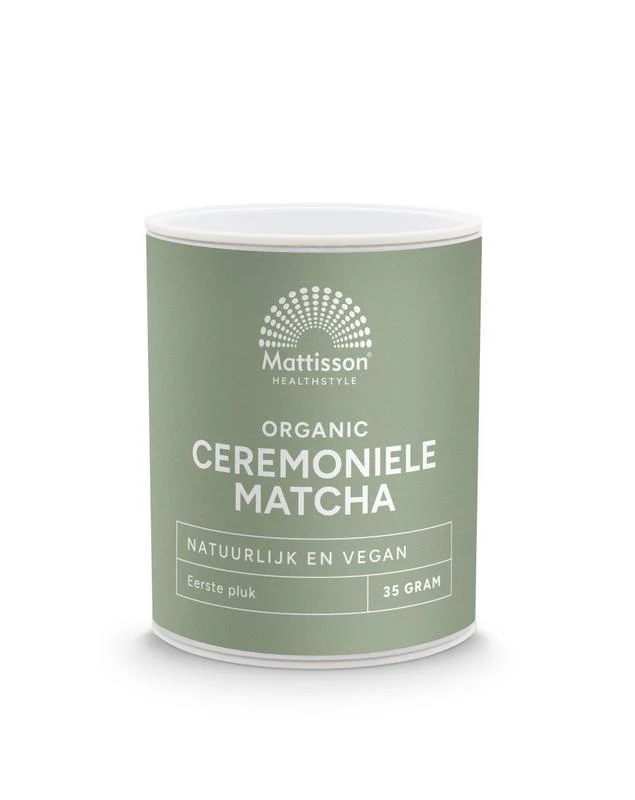 Mattisson Ceremoniele Matcha Bio 35g