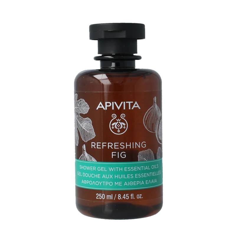 APIVITA Showergel refreshing fig 250 ml
