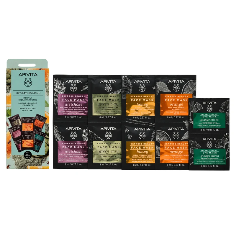 APIVITA Express face mask menu hydra