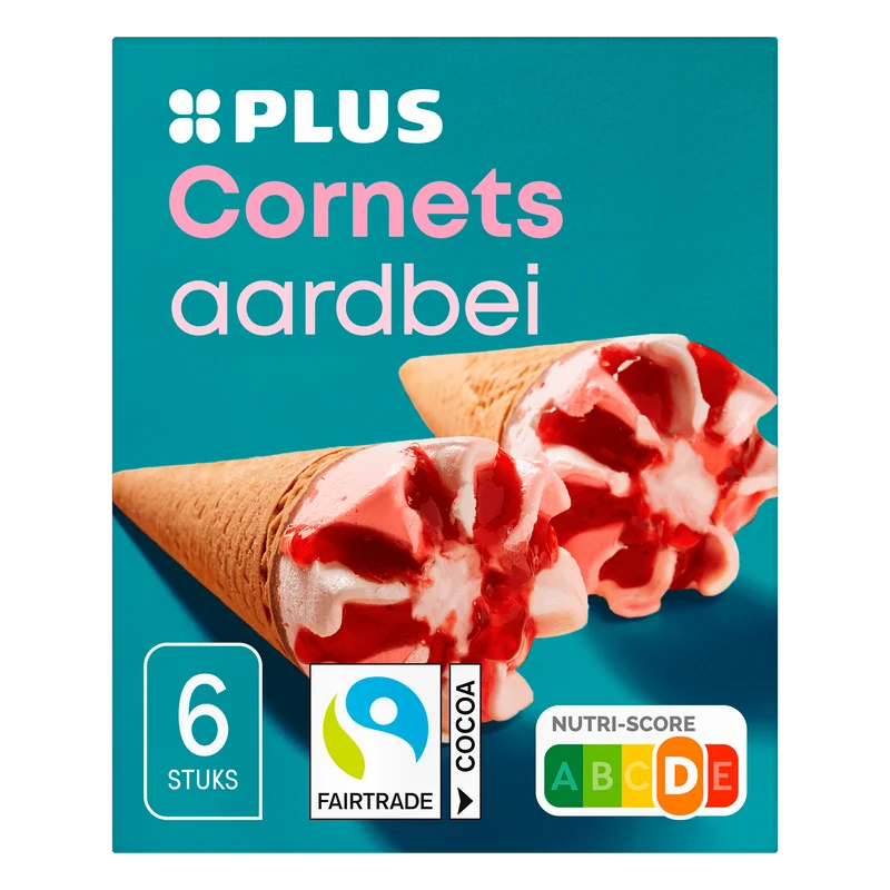 Cornets aardbei