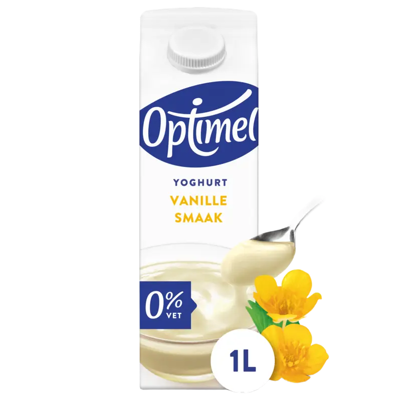 Optimel Magere yoghurt vanille