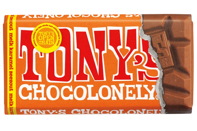 Tony's Chocolonely Melk karamel zeezout