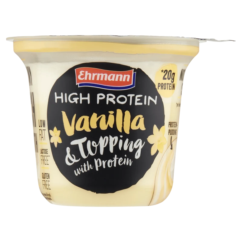 Ehrmann High Protein pudding topping vanille