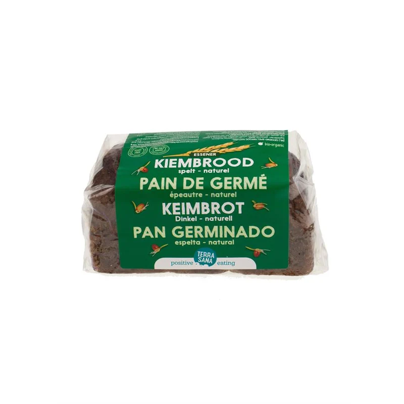 TerraSana Gekiemd speltbrood natu 400g