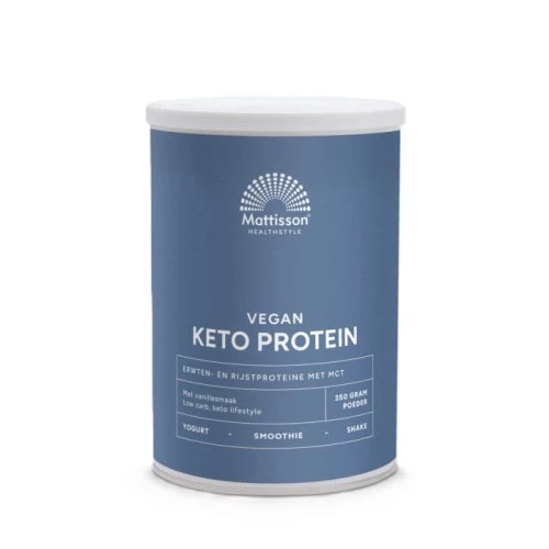 Mattisson Vegan Keto Protein Shake Pea -Rice MCT 350g