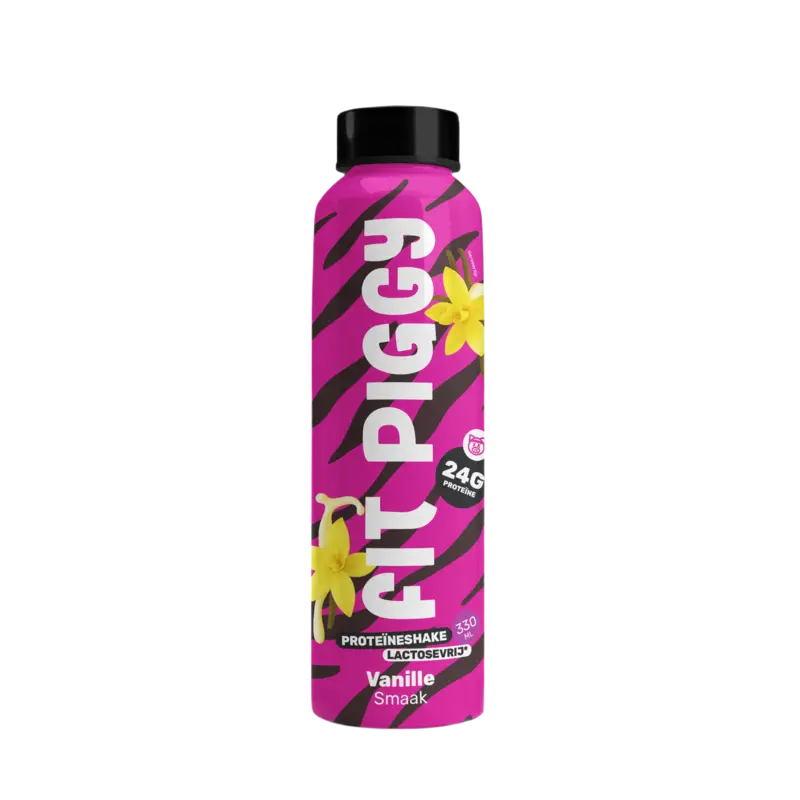 Fit Piggy Proteïneshake vanille smaak