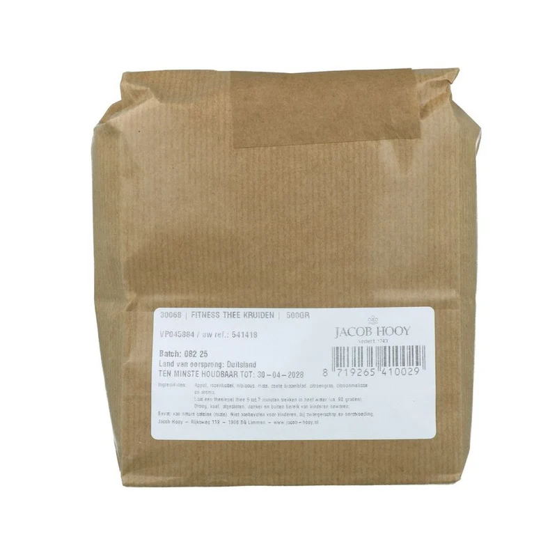 Jacob Hooy Fitness Thee Kruiden 500 gram