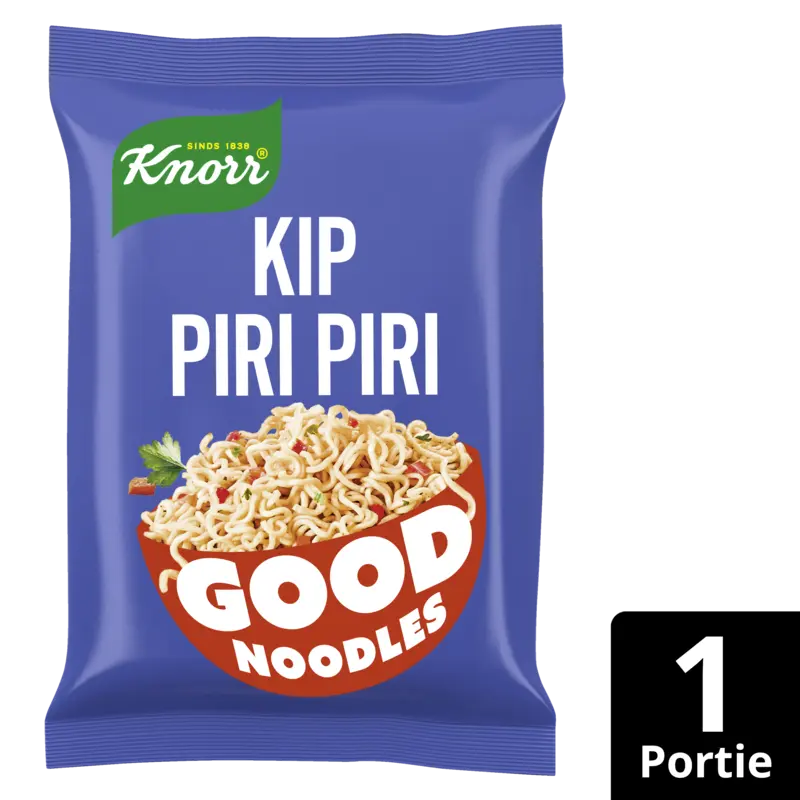 Knorr Good noodles kip piri piri