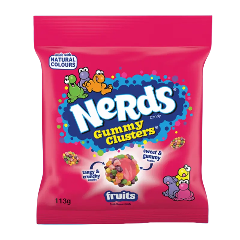 Nerds Gummy clusters fruits