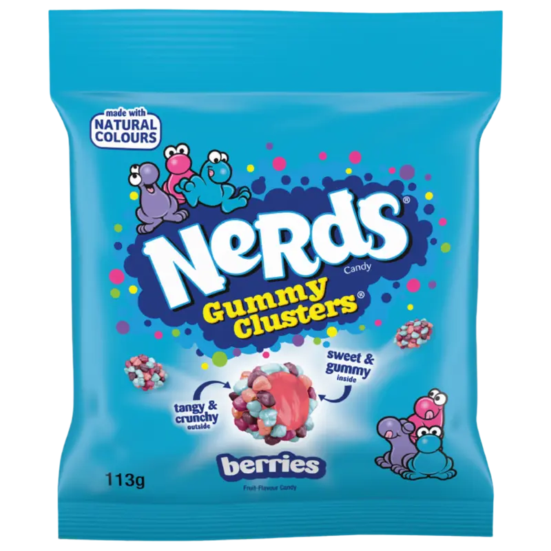 Nerds Gummy clusters berries
