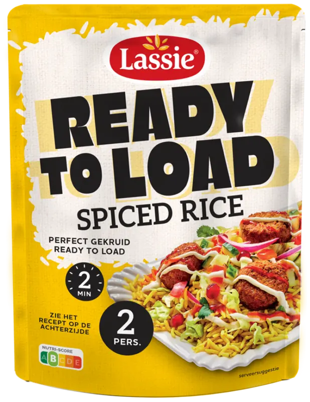 Lassie Ready to load spiced rice