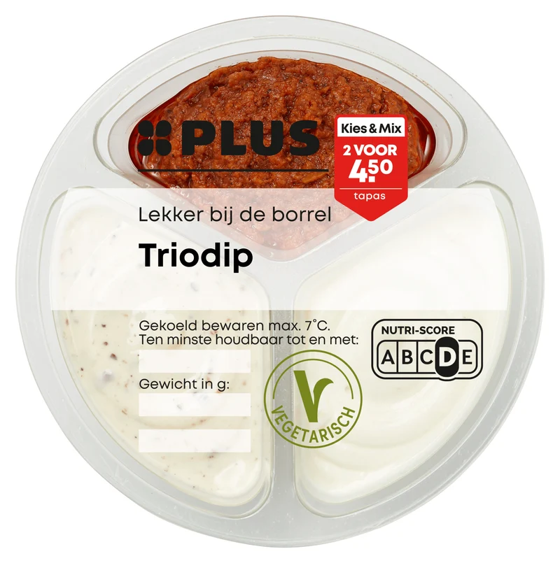 Trio - Dips Aioli, Truffel en Tomaat