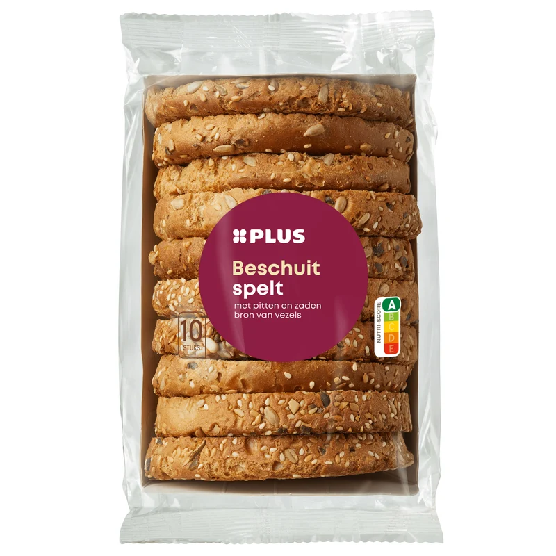 Spelt beschuit met zaden en pitten