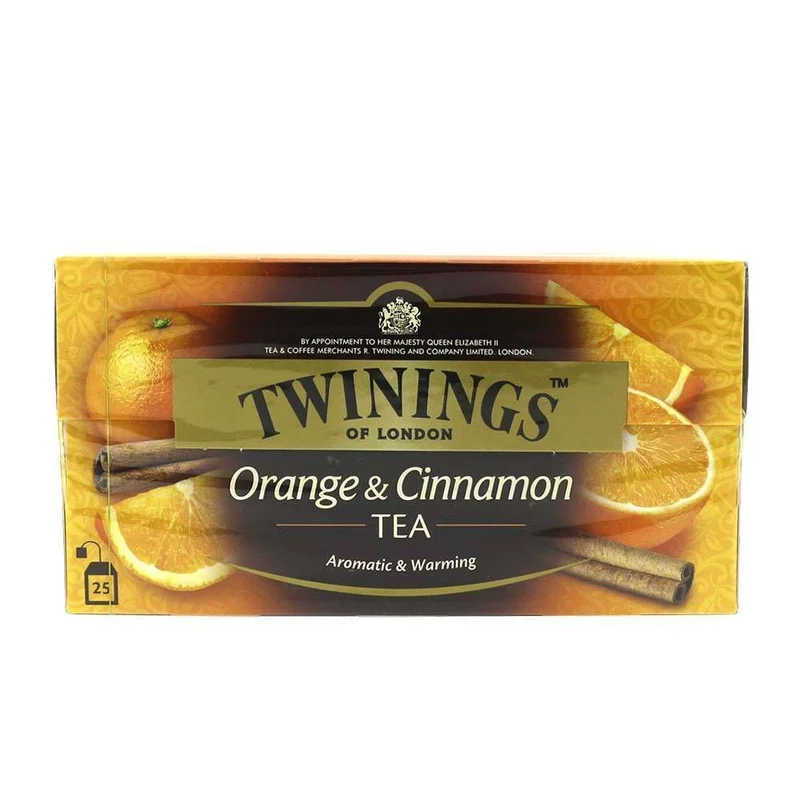 Twinings Orange & Cinnamon Thee 25 zakjes