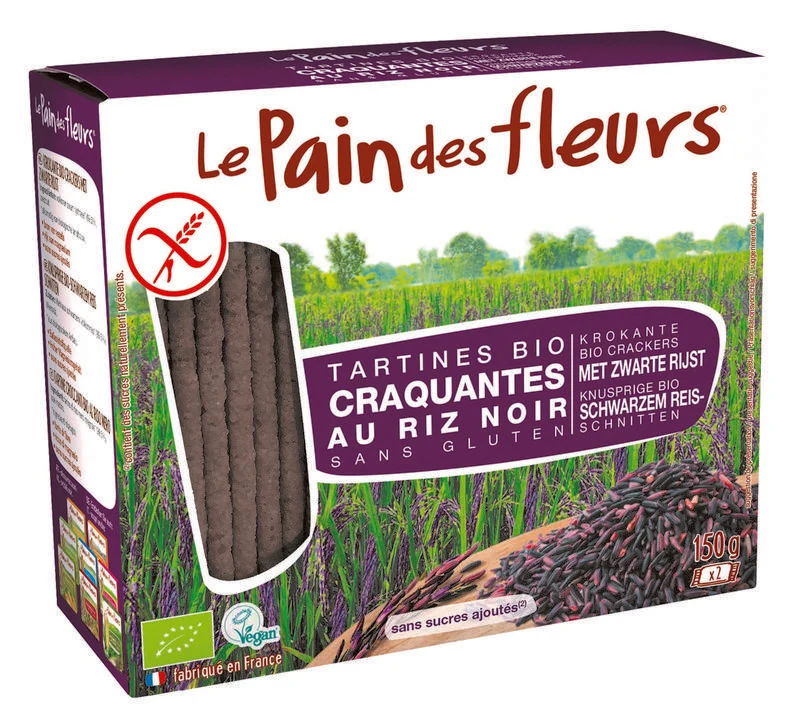 Le Pain des Fleurs - Zwarte rijst 150g