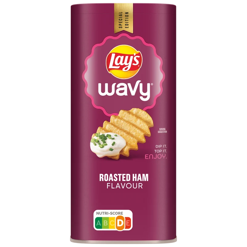 Lays Wavy Mature Roasted Ham