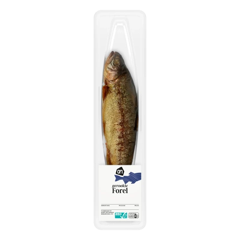 Gerookte forel heel
