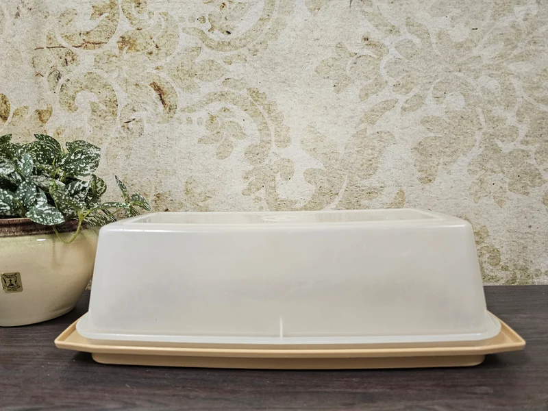 Tupperware cake trommel