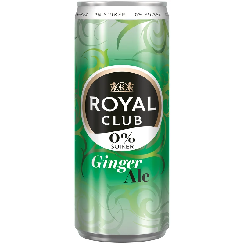 Royal Club Ginger ale 0% suiker