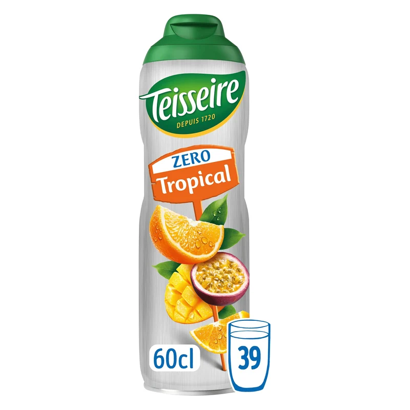 Teisseire Siroop tropical zero