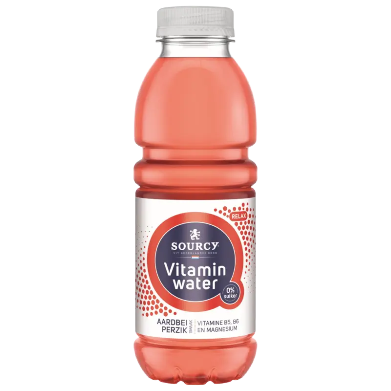 Sourcy Vitaminwater aardbei perzik