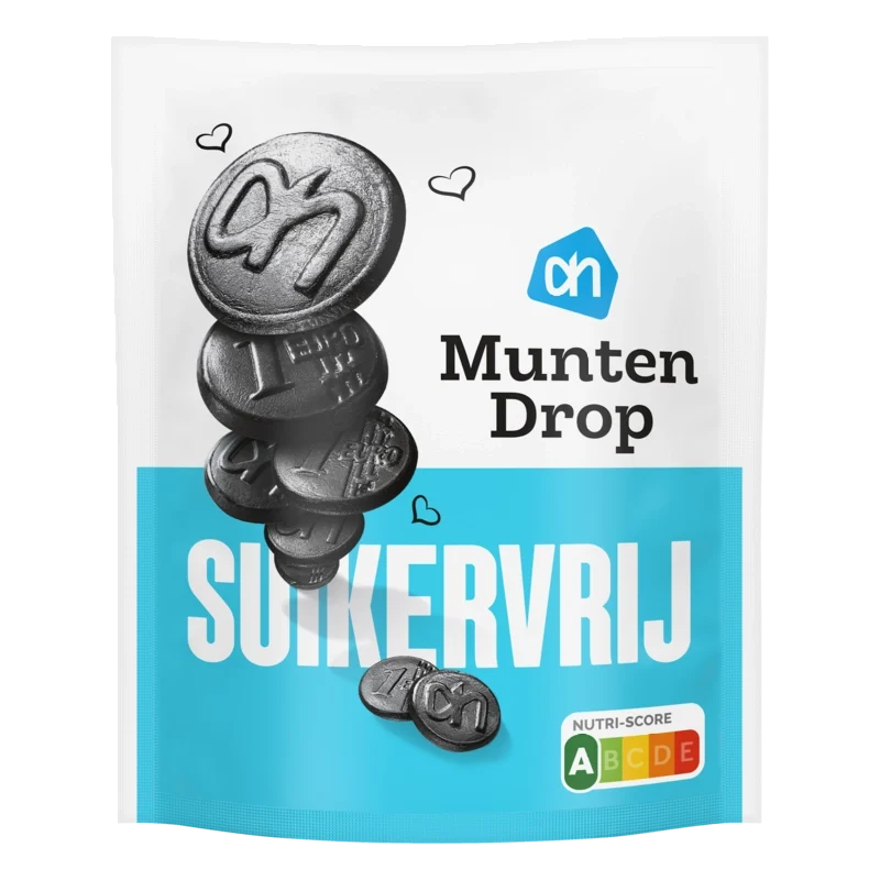 Munten drop suikervrij