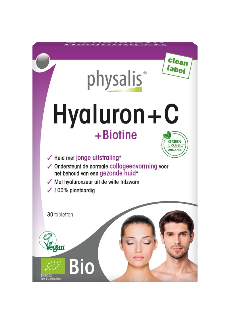 Physalis Hyaluron + C 30 tabletten