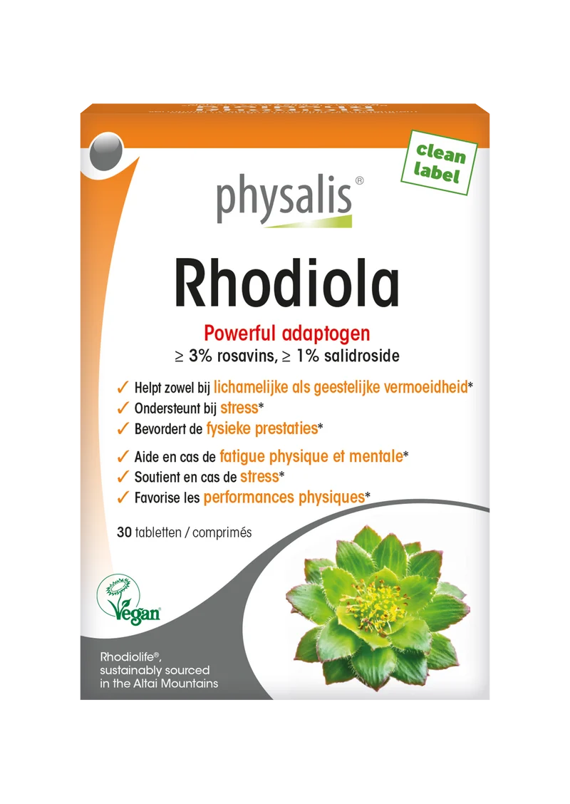 Physalis Rhodiola 30 tabletten
