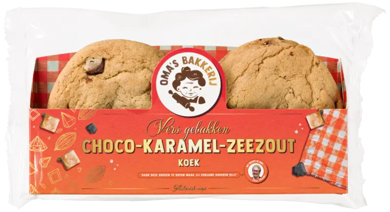 Oma's Koek karamel zeezout