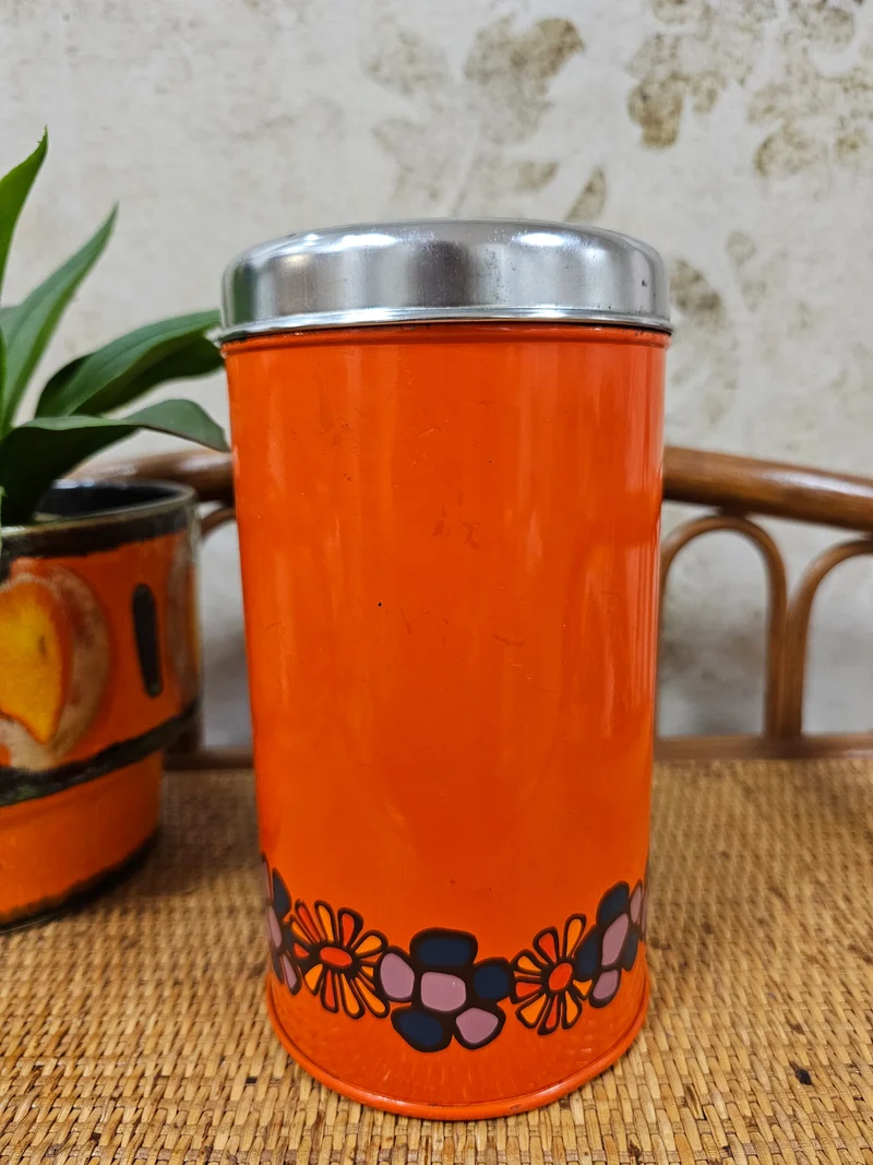 Brabantia oranje Diane bloem blik 20 cm