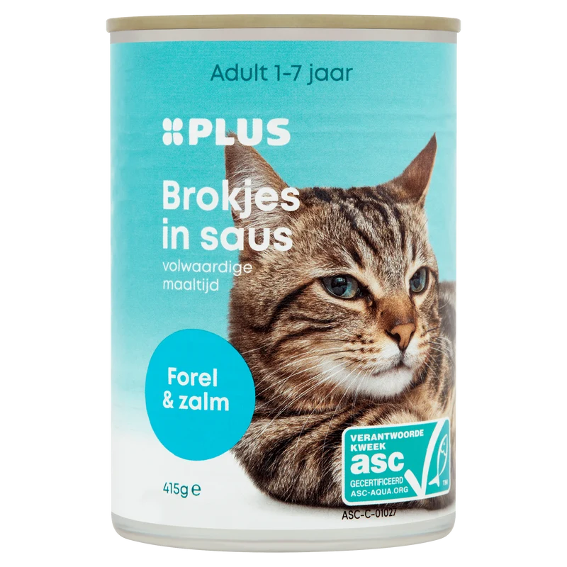 Brokjes in saus Forel & zalm