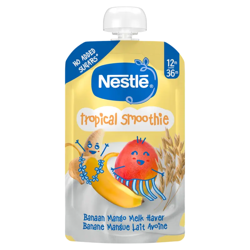 Nestlé Tropical smoothie banaan mango 12m+