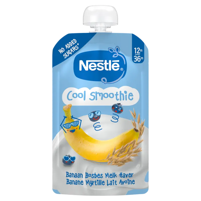 Nestlé Baby cool smoothie banaan bosbes 12m+